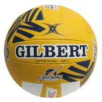 Gilbert Super Netball Supporter Lightning Netball - Size 5 image