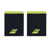 Babolat Logo Jumbo Wristbands - Grey/Aero image