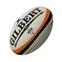 Gilbert Omega Match Ball White/Orange - Size 5 image