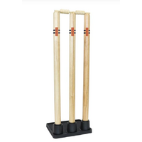 Gray Nicolls Wooden Stumps With Rubber Base image