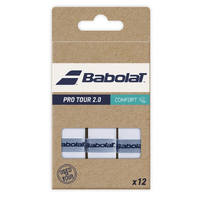Babolat Pro Tour 2.0 Overgrip 12pk - White  image