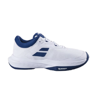 Babolat Mens SFX 4 (AC) Tennis Shoes - White/Estate Blue image