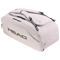 Head Pro X Duffle Bag L - White/Green (Wimbledon 2025) image