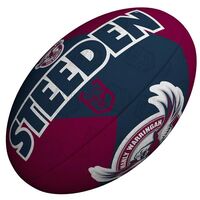 Steeden NRL Supporter Ball Sea Eagles Size 5 image
