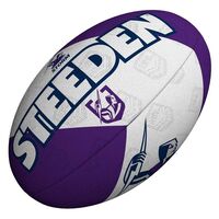 Steeden NRL Supporter Ball Storm 11 inch Mini Football image