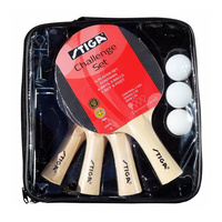 Stiga Challenge 4 Player Table Tennis Set With Net image