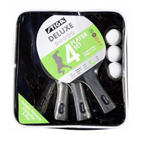 Stiga Deluxe 4 Player Table Tennis Set With Net image