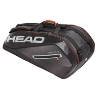 Head Tour Team 9R Supercombi Black/ Silver Tennis Bag image