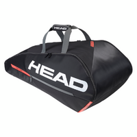 Head Tour Team 9R Supercombi Tennis Bag - Black/Orange image