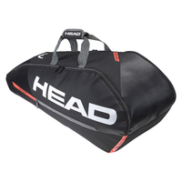 Head Tour Team 6 Racquet Bag - Black & Orange image