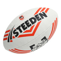 Steeden NRL Supporter Ball 11 Inch - Dragons 2023 image