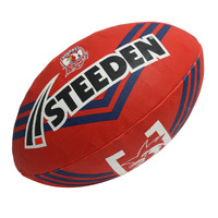 Steeden NRL Supporter Ball 11 Inch - Roosters 2023 image