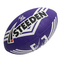 Steeden NRL Supporter Ball 11 Inch - Storm 2023 image
