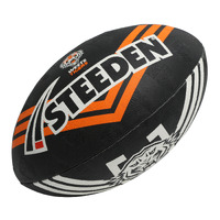 Steeden NRL Supporter Ball 11 Inch - Tigers 2023 image