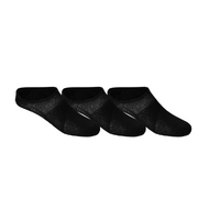 Asics Pace Invisible Socks US 8-11 Black - 3 Pack image