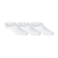 Asics Pace Invisible Socks US 8-11 White - 3 Pack image
