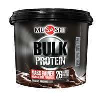Musashi Bulk Mass Gain Chocolate Milkshake 2.28Kg image