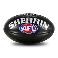 Sherrin 20cm Mini AFL Ball - Black image