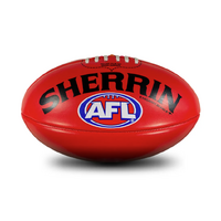 AFL Replica PVC Ball - Red - Size 5 image