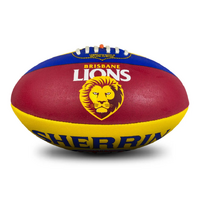 Sherrin AFL Team Ball - Brisbane Lions - Size 5 image