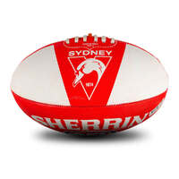 Sherrin AFL Team Ball - Sydney Swans - Size 5 image