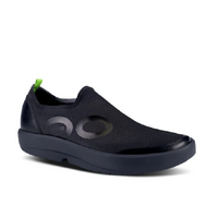 Oofos OOMG Sport Mens Slip on - Black (Size US 12) image