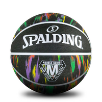 Spalding Marble Black Outdoor Basketball - Size 7 image