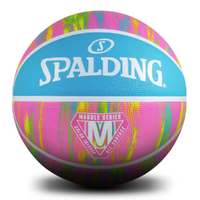 Spalding Marble Pink Outdoor Basketball - Size 5 image