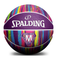Spalding Marble Purple Outdoor Basketball - Size 5 image
