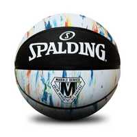 Spalding Marble Rainbow Outdoor Basketball - Size 6 image