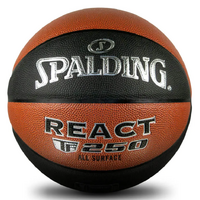 Spalding React TF-250 Black & Orange - Size 6 image