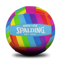 Spalding Gametime Rainbow Netball - Size 4 image