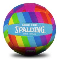 Spalding Gametime Rainbow Netball - Size 5 image