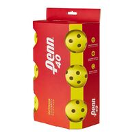 Penn 40 Outdoor Pickleball Balls (6 Balls)- Yellow image