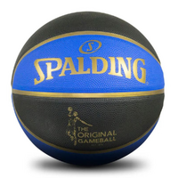 Spalding Original Game Ball Blue/Black Outdoor - Size 6 image