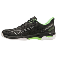 Mizuno Mens Wave Exceed Tour 5 AC - Black/Silver/Techno Green image