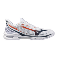 Mizuno Mens Wave Exceed Tour 7 (AC) - White/Insignia/Orange image
