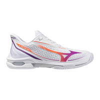 Mizuno Womens Wave Exceed Tour 7 (AC) - White/Lava/Dahlia image