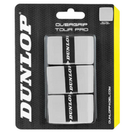 Dunlop Tour Pro 3 Pack Padel Overgrips - White image