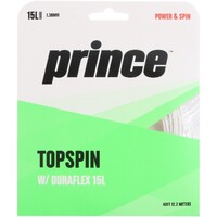 Prince Topspin Duraflex 15L 1.38mm Set - White image