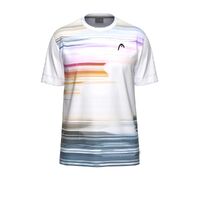 Head Boys Topspin T-Shirt - Purple/Print Vision image