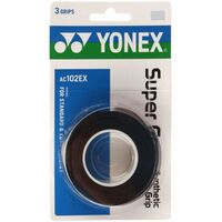 Yonex Supergrap Overgrip 3 Pack - Black image