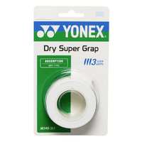 Yonex AC149-EX Dry Super Grap Overgrip  3 Pack - White image