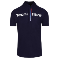 Tecnifibre Men's Tricolore Polo Pique Shirt Navy image