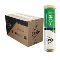 Dunlop Fort All Court Box of Balls (18 x 4 Ball Cans) image