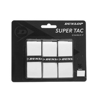Dunlop Super Tac Overgrip 3pk White image