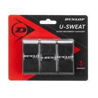 Dunlop U-Sweat Overgrip 3pk Black image