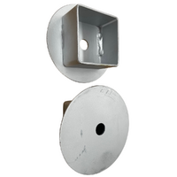 PHS Aluminium Drop In Caps 75mm Posts (Pair) image