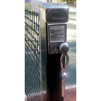 Excalibur Tennis Court Internal Winder Net Posts (Pair) image