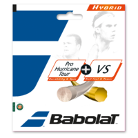 Babolat Pro Hurricane Tour 1.25 & VS Touch 1.30 Hybrid String Set image